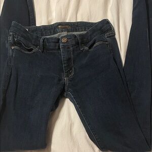 MOTHER Dark Blue Skinny Jeans